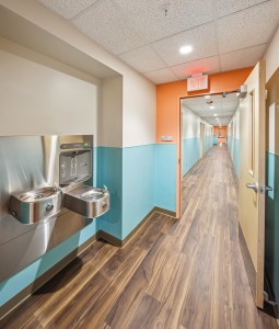 Dorm Hallway